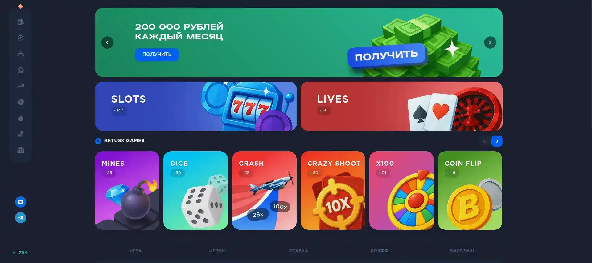 VIP программа Азино 555